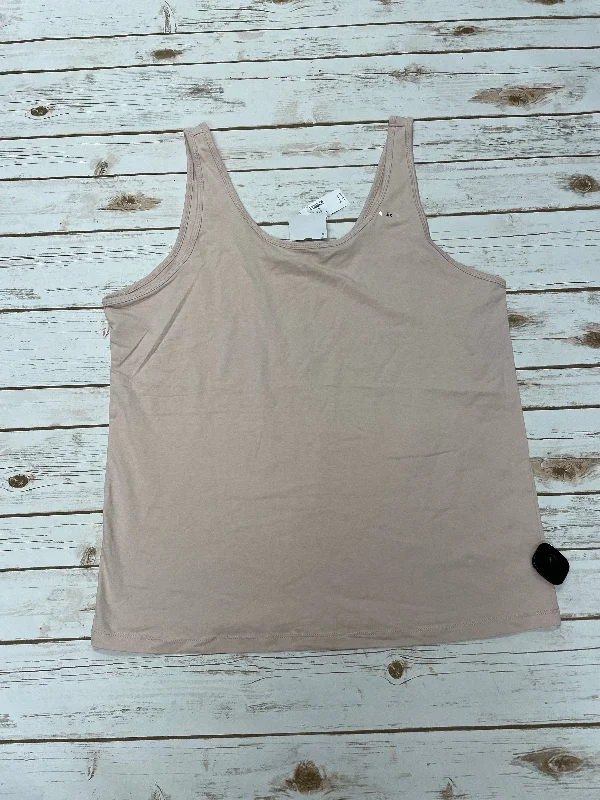 Top Sleeveless By Maurices In Pink, Size: 2x