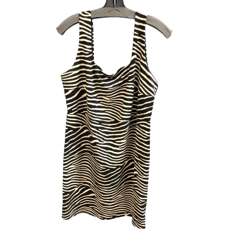 Dress Casual Short By H&m In Animal Print, Size: Xl