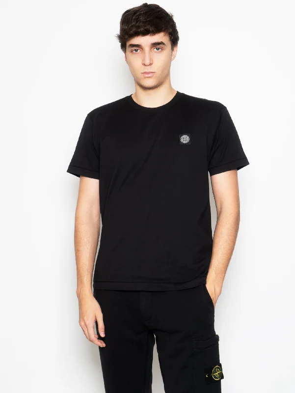 T-shirt in Cotone 60/2 Nero